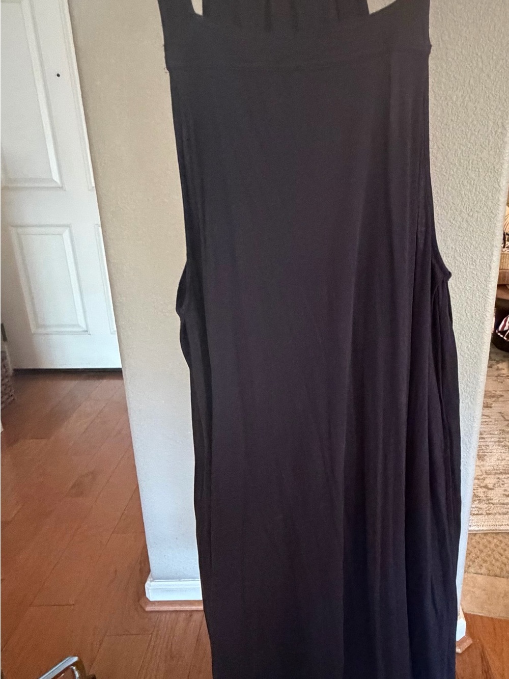 Free People Black Sleeveless Maxi Dress
